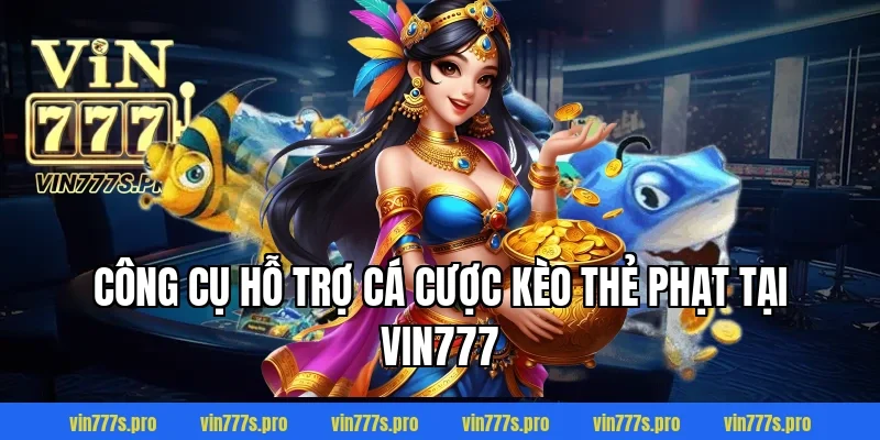 Công cụ hỗ trợ cá cược kèo thẻ phạt tại VIN777